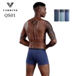 Combo 3 Sịp đùi nam Vardino nhập khẩu 100% vải Modal gỗ sồi kháng khuẩn, quần lót nam dáng Trunk thoáng khí cao cấp QS