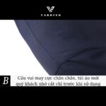 Áo khoác cho người trung niên Vardino hàng hiệu bảo hành trọn đời cổ trụ màu xanh than ak10