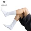 Tất cổ cao nam Vardino 100% cotton kiểu công sở đi giày tây không lộ TAT01