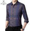 Áo sơ mi kẻ dài tay nam Vardino s304