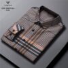 Áo sơ mi kẻ dài tay nam Vardino s305