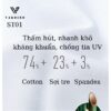 Áo sơ mi trắng nam VARDINO cao cấp dài tay kiểu công sở vải cotton spandex pha sợi tre kháng khuẩn chống tia UV ST01