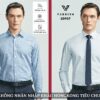 Áo sơ mi kẻ nhỏ Vardino nhập khẩu HongKong không nhăn SMDP 07