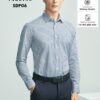 Áo sơ mi kẻ nhỏ Vardino nhập khẩu HongKong không nhăn SMDP 06