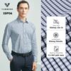 Áo sơ mi kẻ nhỏ Vardino nhập khẩu HongKong không nhăn SMDP 06