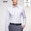 Áo sơ mi kẻ nhỏ Vardino nhập khẩu HongKong không nhăn SMDP 08