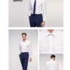 Áo sơ mi trắng nam Vardino SDP03T