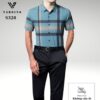 Sơ mi nam kẻ lụa Vardino ngắn tay S328
