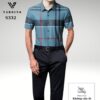 Sơ mi nam kẻ lụa Vardino ngắn tay S332